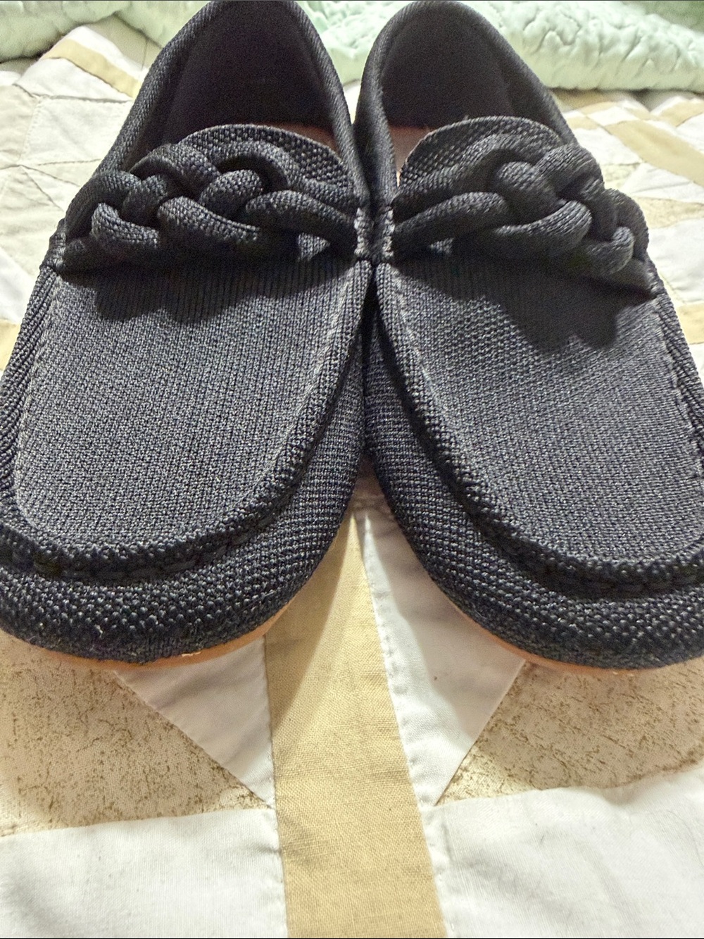 Rothy's Black Knit Braided Loafers Flats - Picture 6 of 8